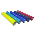 wholesale color patterned Rainbow reflective  heat transfer vinyl roll for textile clothing